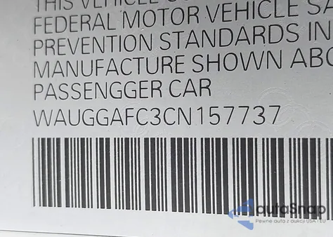 2012 Audi A6 3.0 Premium from USA, damaged, VIN WAUGGAFC3CN157737